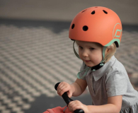 Scoot & Ride Kask Ochronny XXS-S dla dzieci 1-5 lat Peach - 580275 - zdjęcie 4